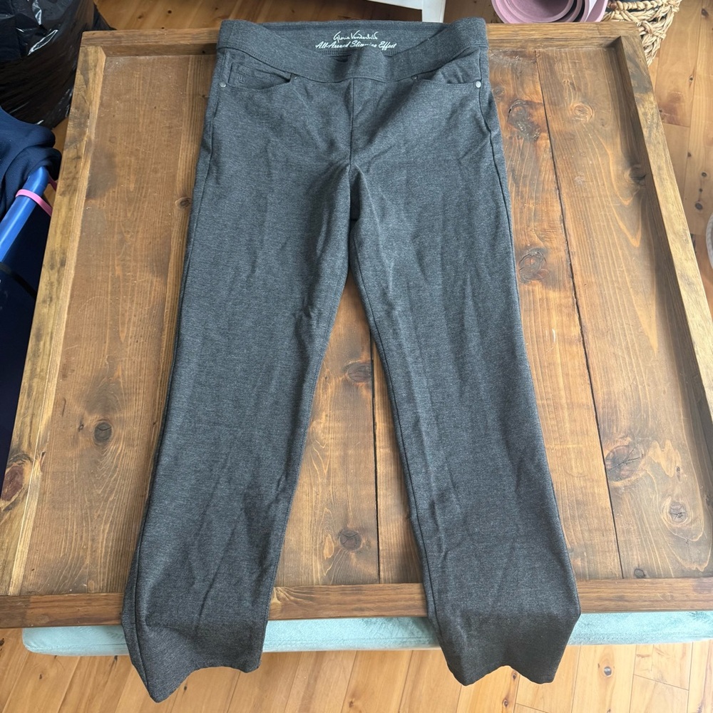 Gloria Vanderbilt Gray Avery Slimming Dress Pants - Picture 2 of 8